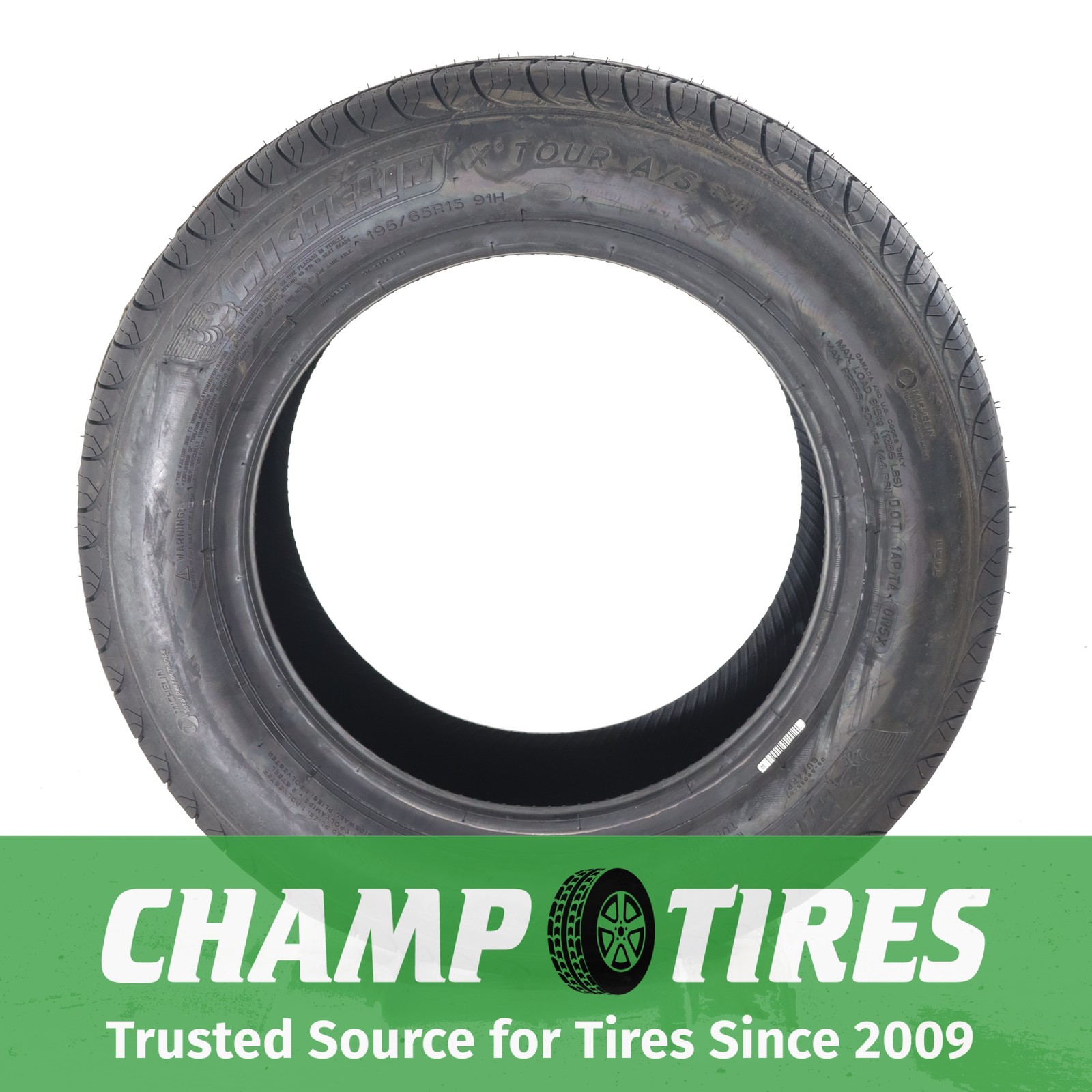 Set Of 4 P195/65R15 Michelin New X Tour A/S T+H 91 H New 10/32nds