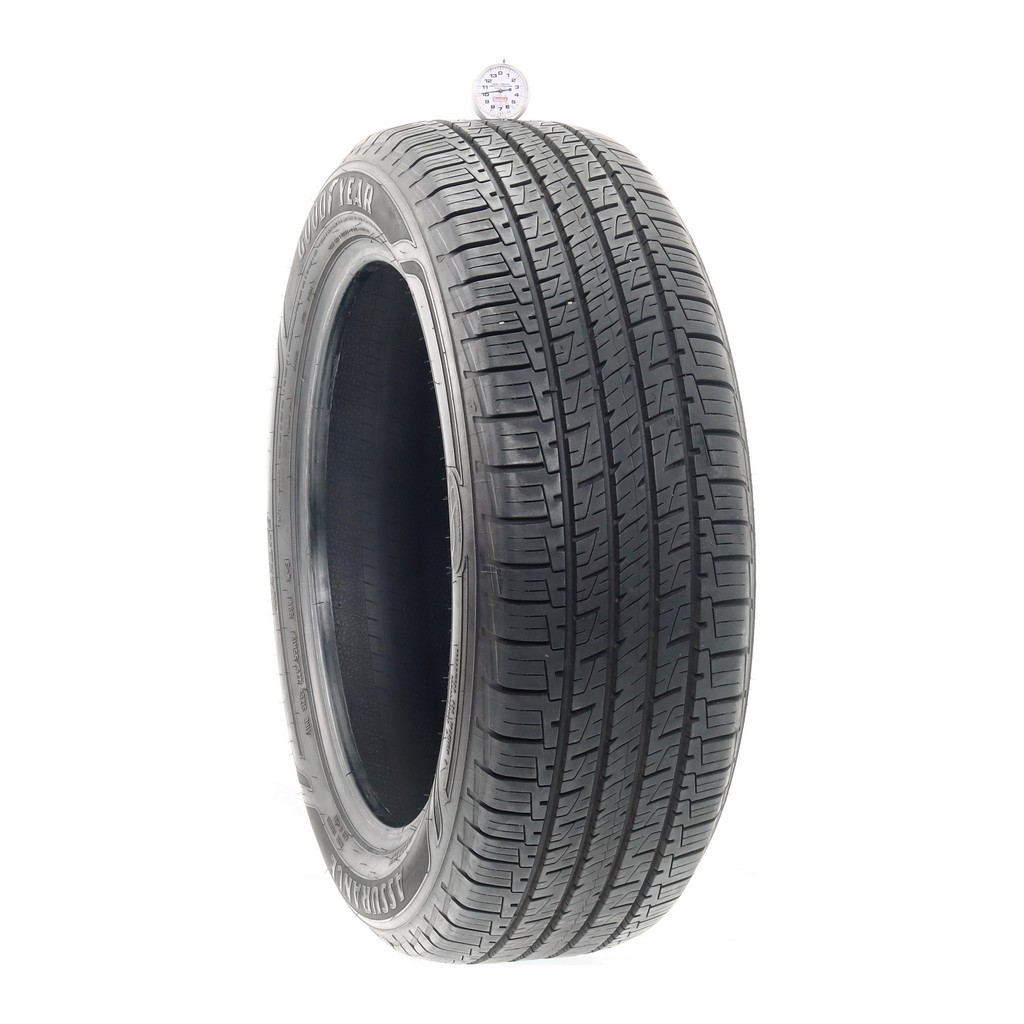 Set of (4) Used 225/55R19 Goodyear Assurance MaxLife 99V – 8-10/32