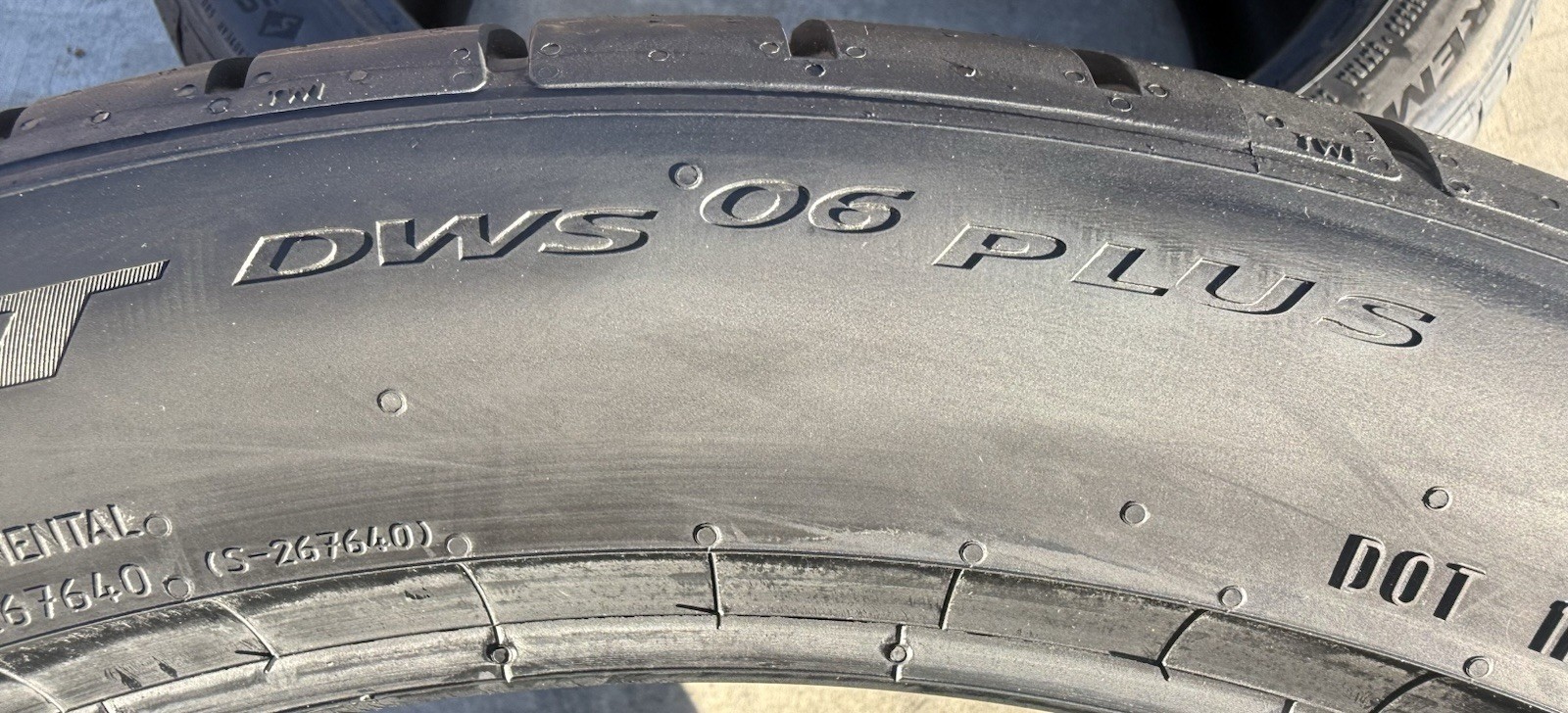 TWO BRAND NEW 315/35ZR22 111Y Continental ExtremeContact DWS 06 Plus DWS06+