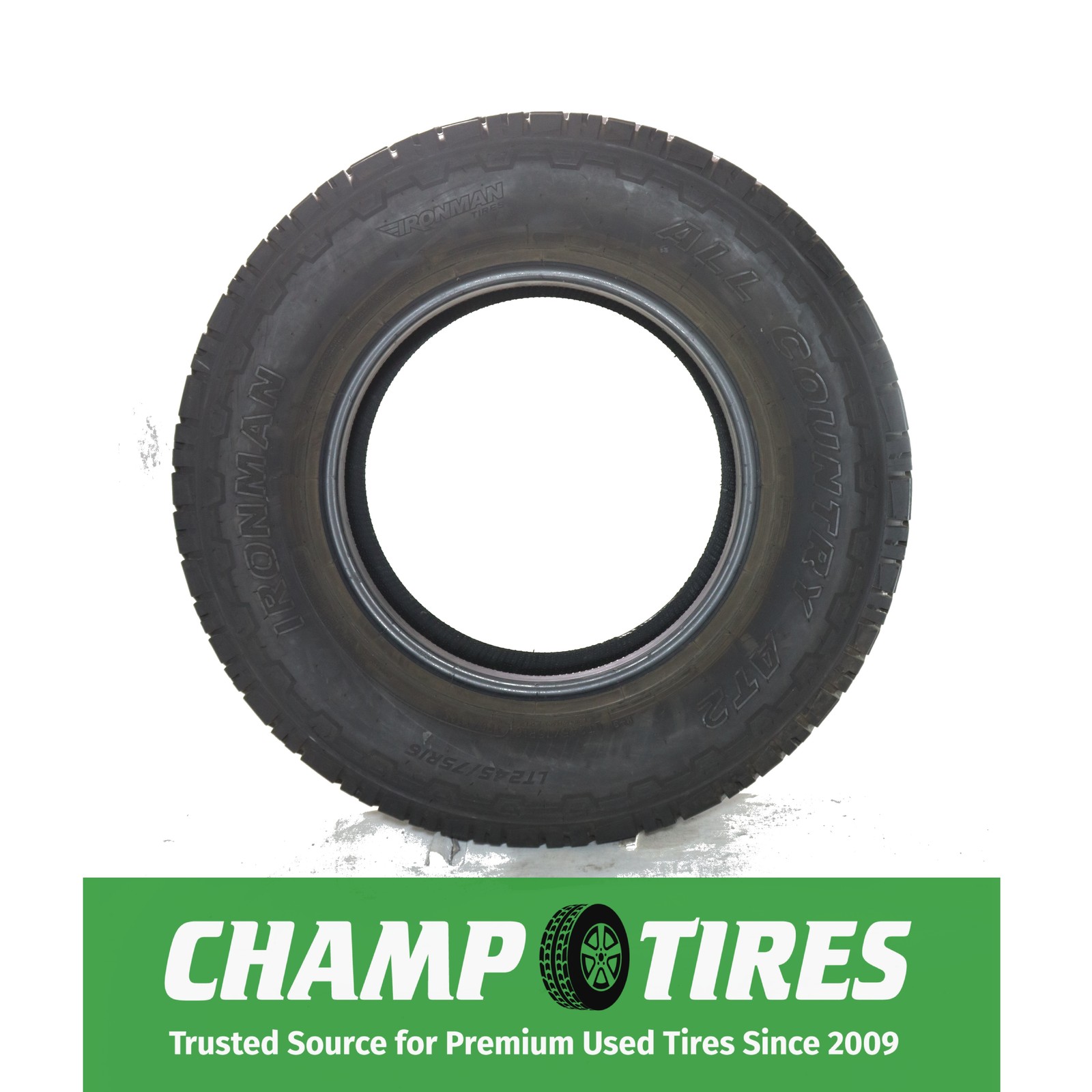 LT245/75R16 Ironman All Country AT2 120 S Used 12/32nds