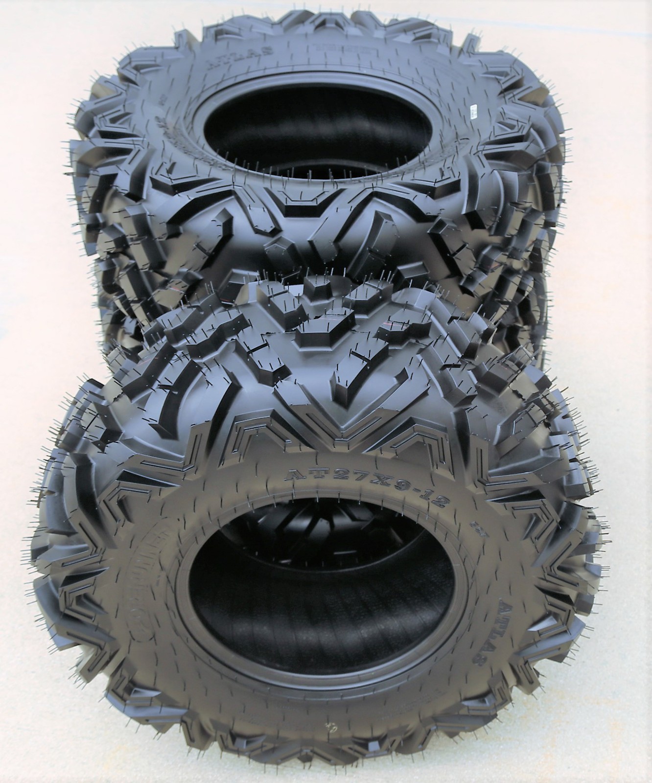 2 Forerunner Atlas 27×9.00-12 27×9-12 52F 6 Ply A/T All Terrain ATV UTV Tires