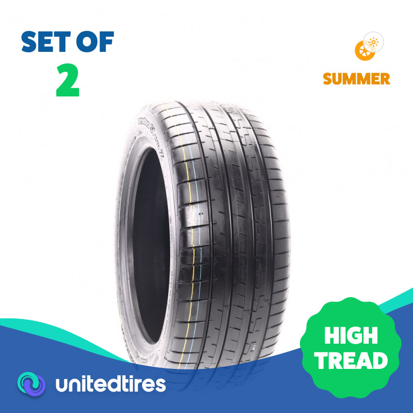 Set of (2) Driven Once 265/45ZR19 Hankook Ventus S1 Evo Z ND0 K129 105Y – 8.5/32