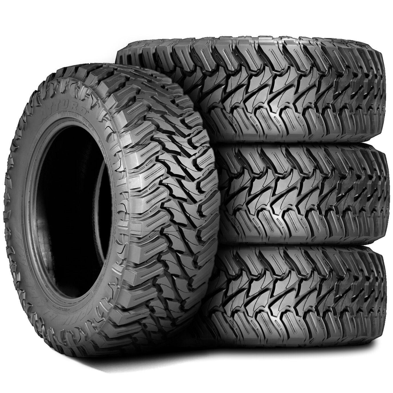 4 Tires Atturo Trail Blade M/T LT 37X13.50R20 Load E 10 Ply MT Mud