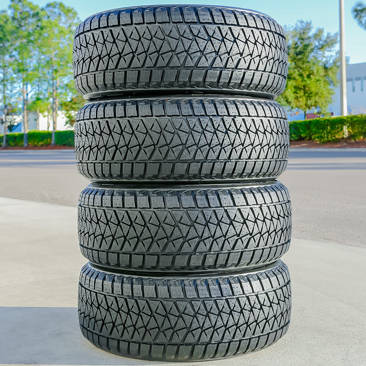 Tire Bridgestone Blizzak DM-V2 265/70R16 112R (Studless) Winter TakeOff