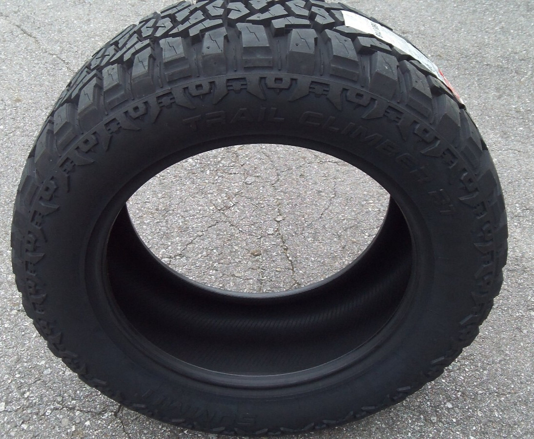 4 New LT 35×12.50R20 Summit Trail Climber RT All Terrain Tires 35125020 1250 F