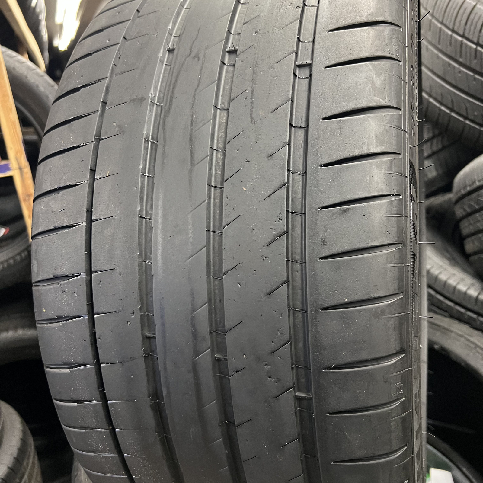 1 Tire LikeNew Michelin Pilot Sport 4S BMW 315/30ZR22 107Y DOT.3923 7.25/32