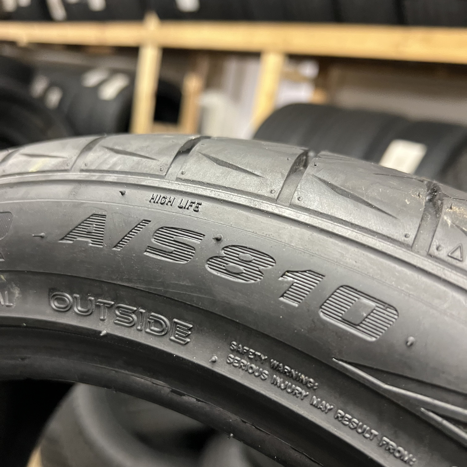 1 Tire New Milestar Miletech Interceptor As810 235/45ZR18 98Y DOT.2524 10/32 New