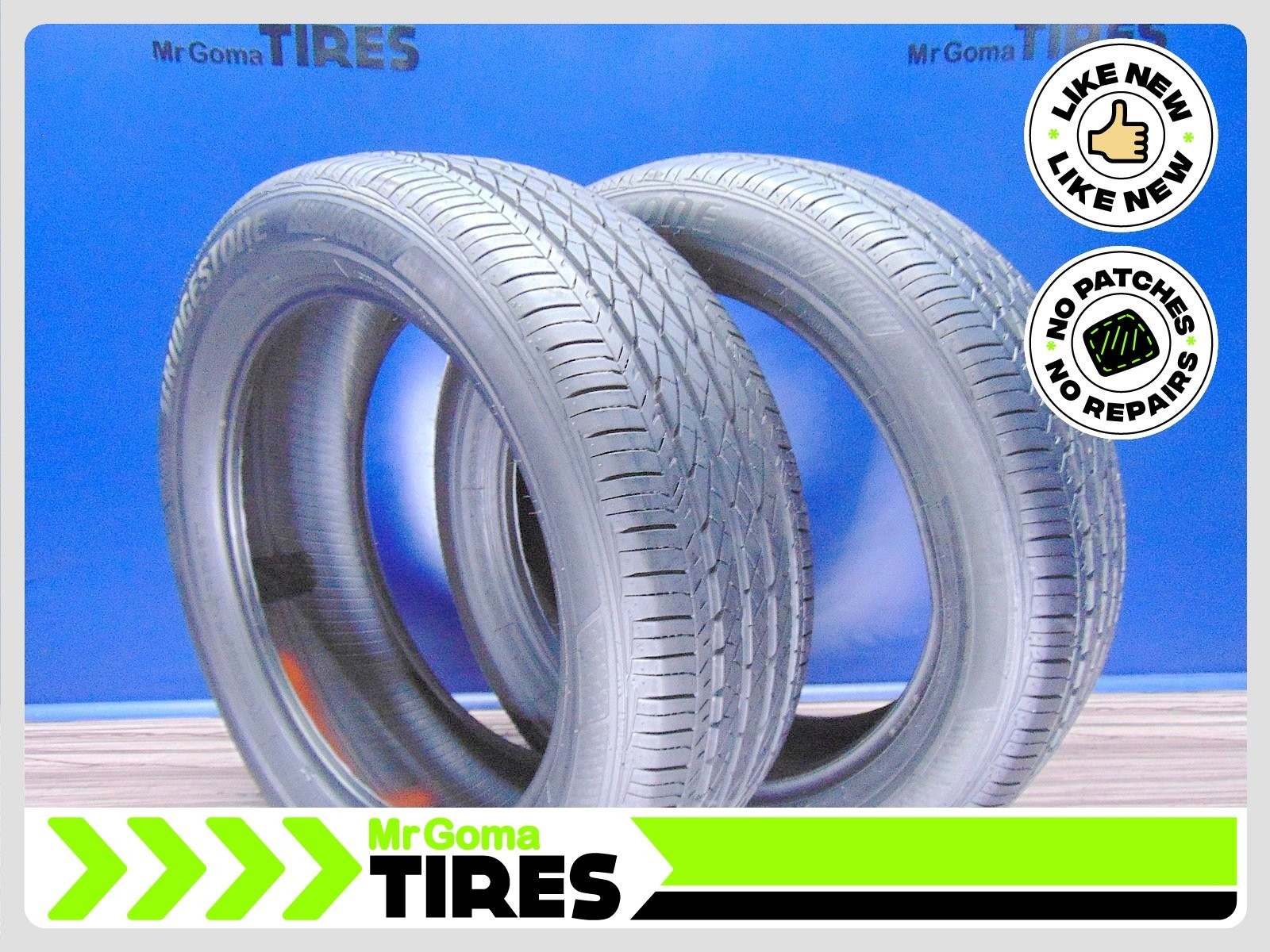 2 BRIDGESTONE TURANZA EL440 215/55R18 USED TIRES 85% LIFE NO PATCH 95H 2155518