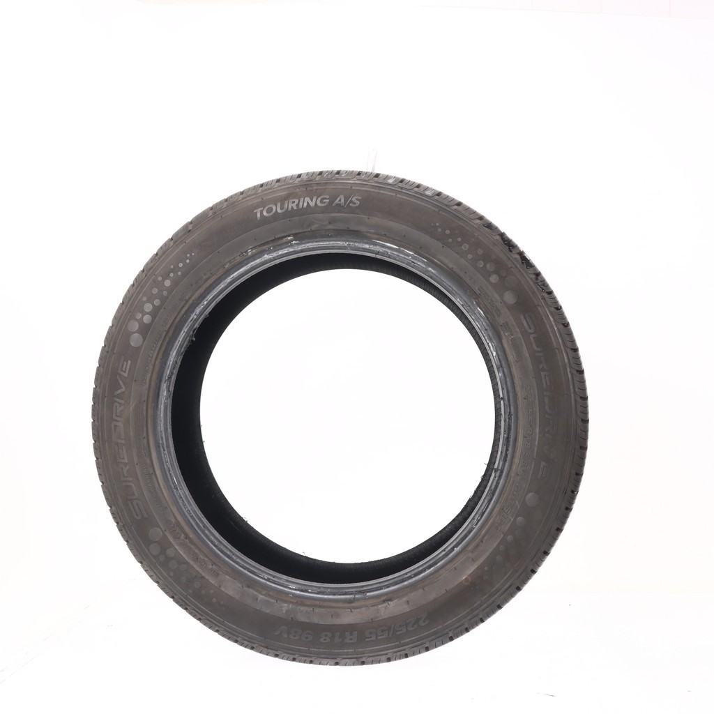 Set of (4) Used 225/55R18 SureDrive Touring A/S TA71 98V – 9.5-10.5/32