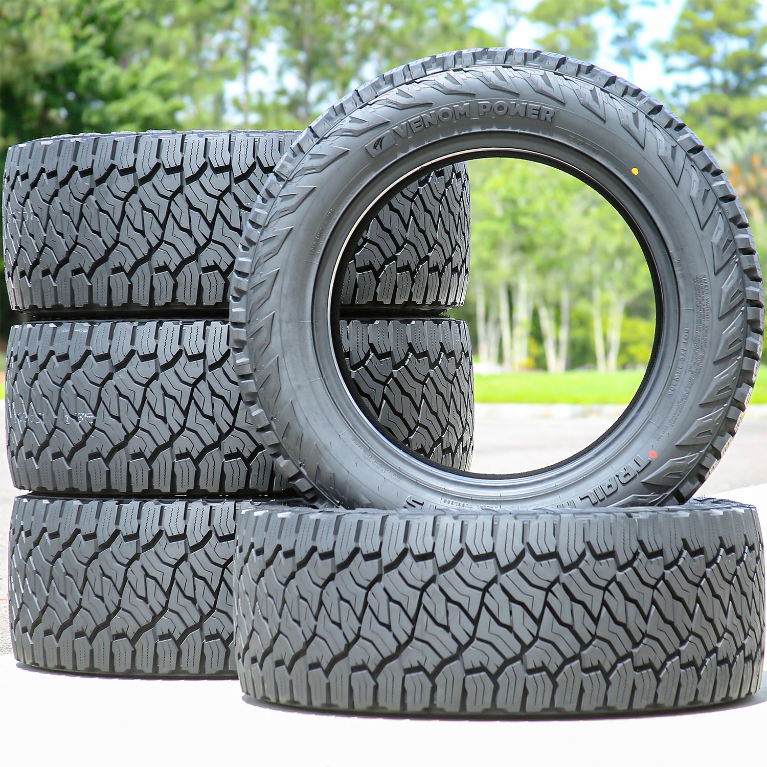 Tire Venom Power Trail Hunter ATS 305/35R24 112H XL AT A/T All Terrain
