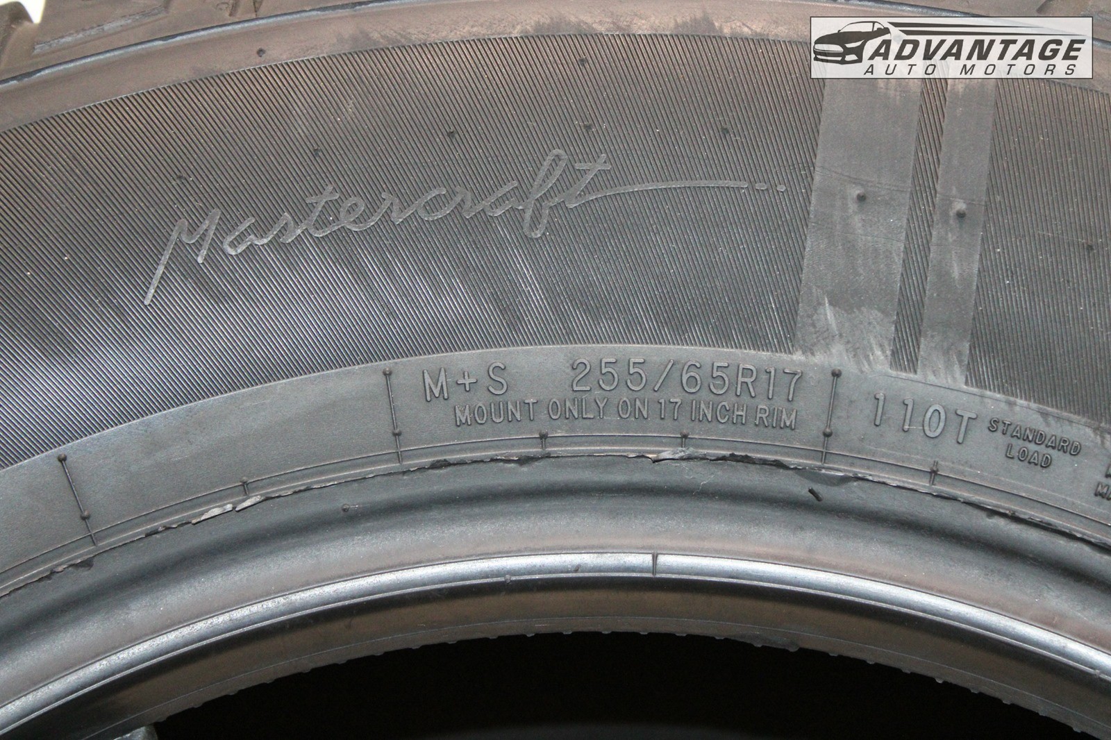 2015-2022 CHEVROLET COLORADO WHEEL TIRE MASTERCRAFT 255/65 R17 M+S 9/32 NDS OEM