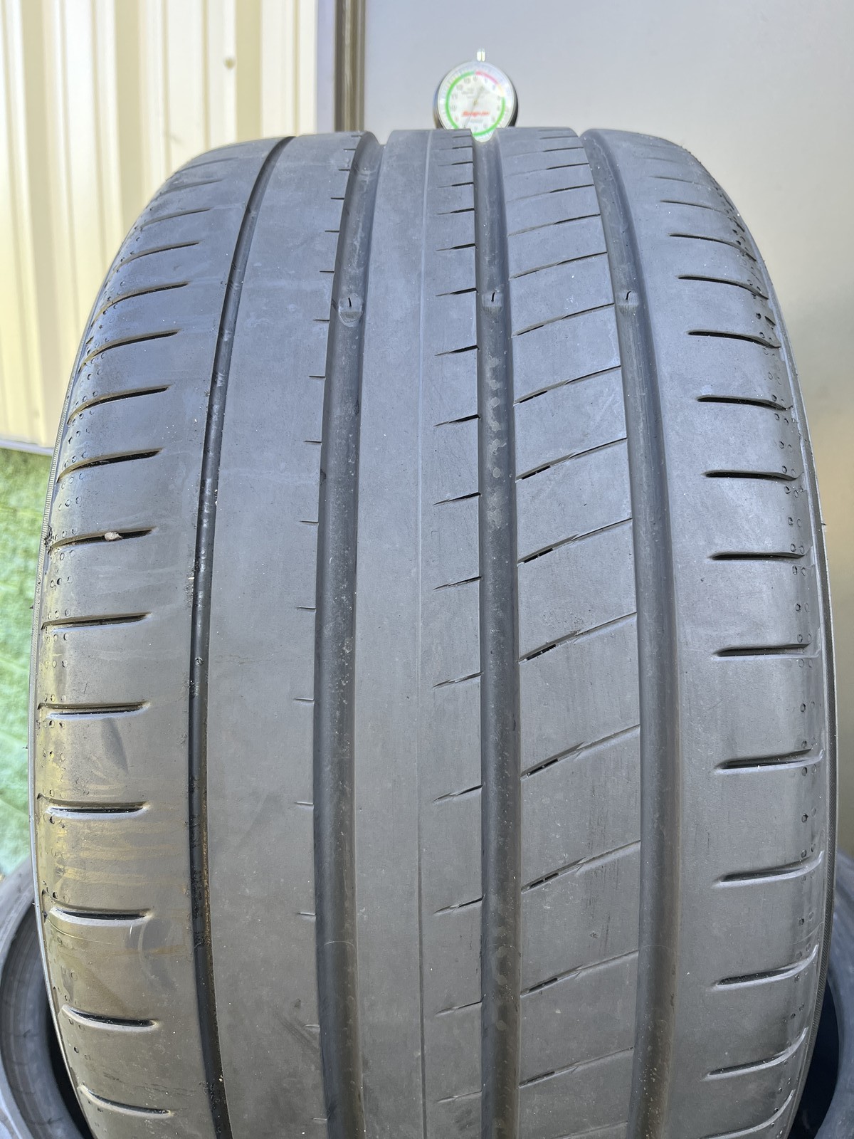 1 Tire Yokohama Advan Sport V107 ★ BMW 285/30ZR20 99Y DOT.1625 8/32 NO Patch