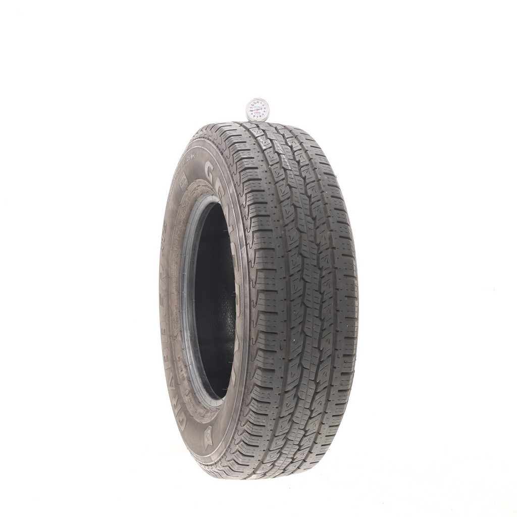 Set of (4) Used LT 225/75R16 General Grabber HTS 115/112S – 9.5-11/32