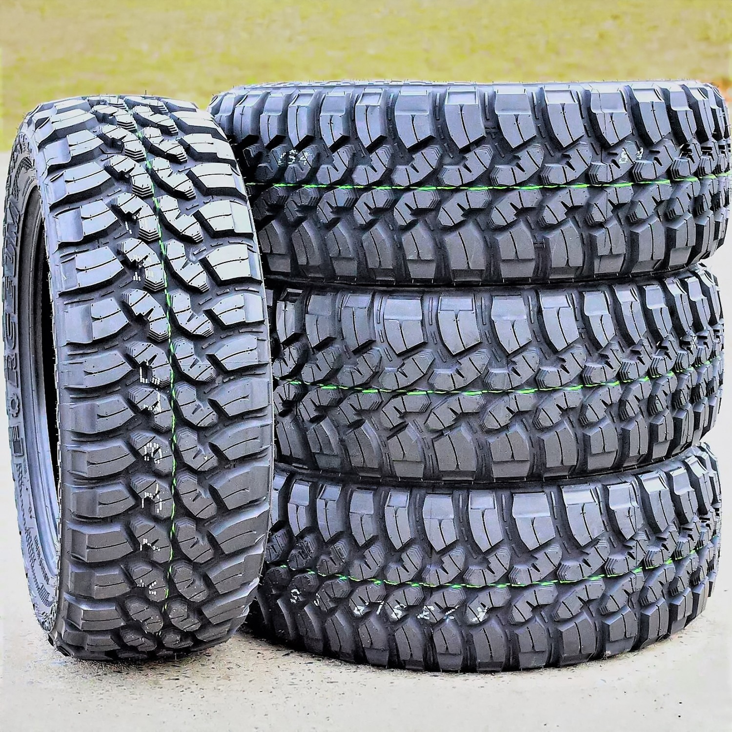 2 Tires LT 33X12.50R20 Forceum M/T 08 Plus MT Mud Load E 10 Ply