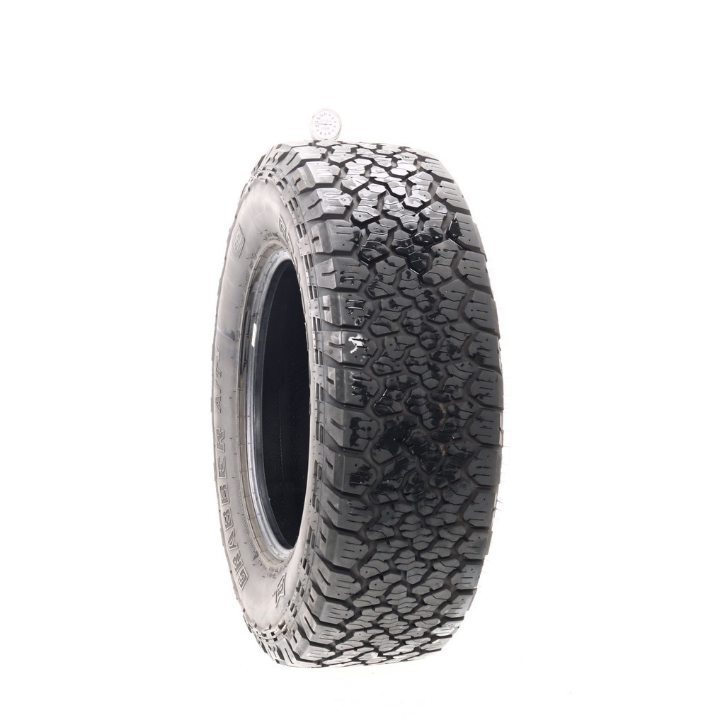 Set of (4) Used LT 265/70R17 General Grabber ATX 112/109T – 9.5-11/32