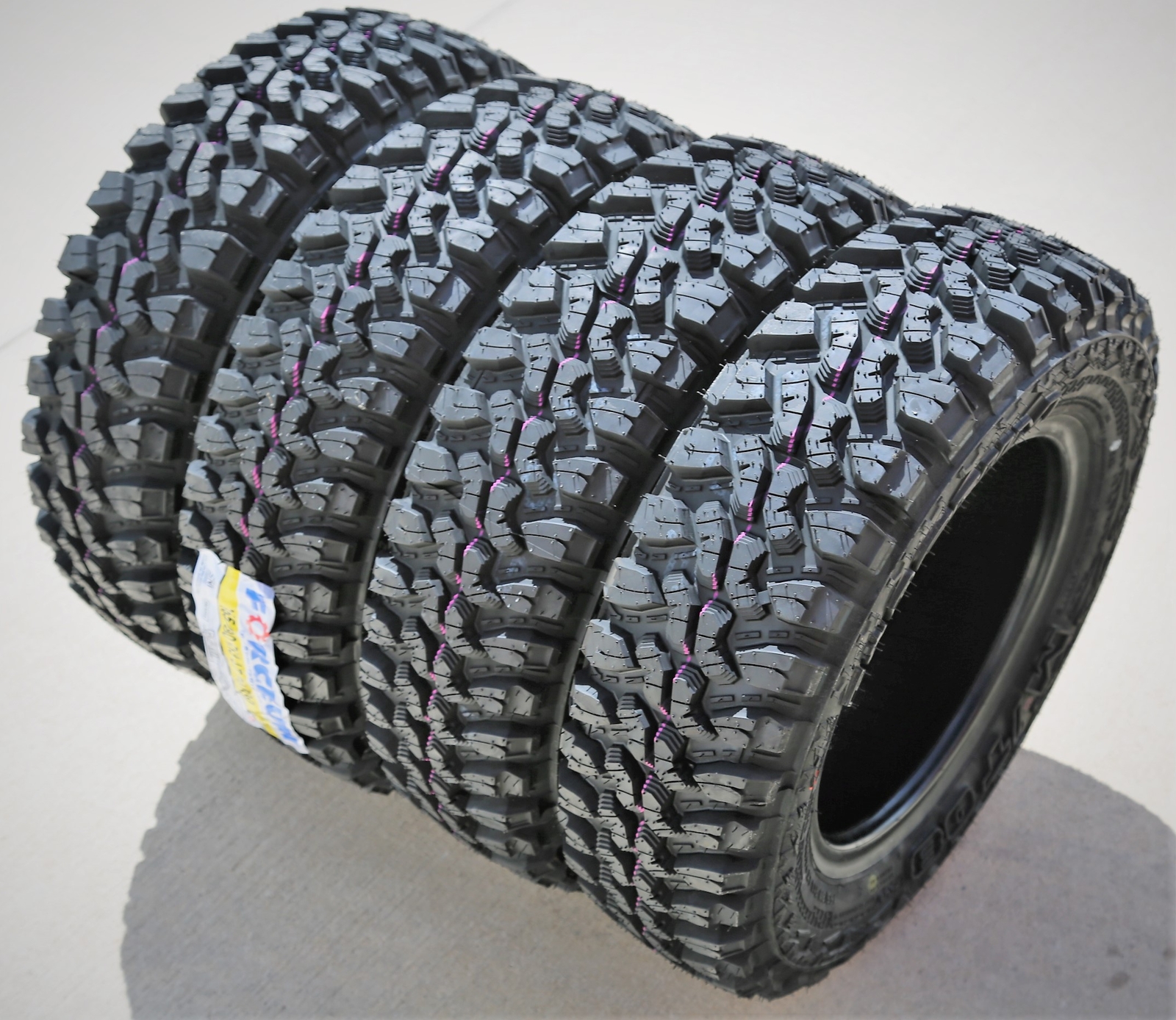 4 Tires Forceum M/T 08 Plus LT 165/80R13 Load D 8 Ply MT Mud
