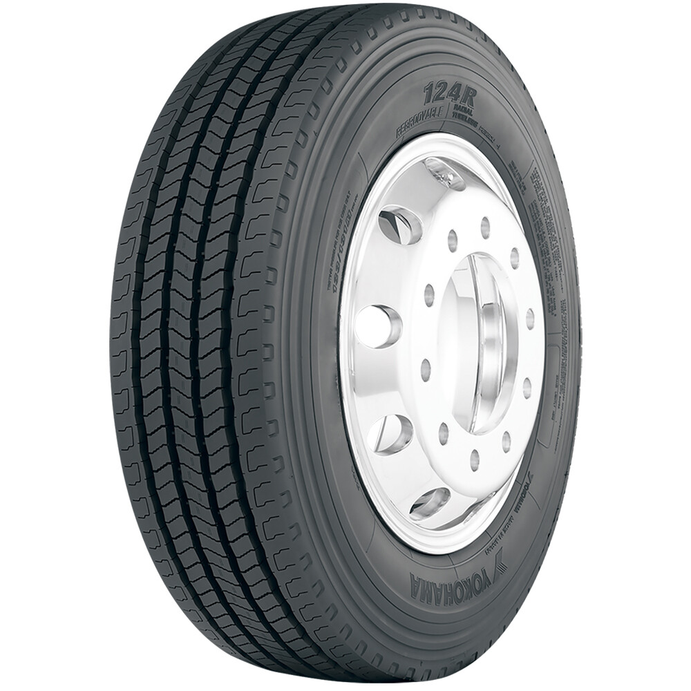 Tire 255/70R22.5 Yokohama 124R All Position Commercial Load H 16 Ply