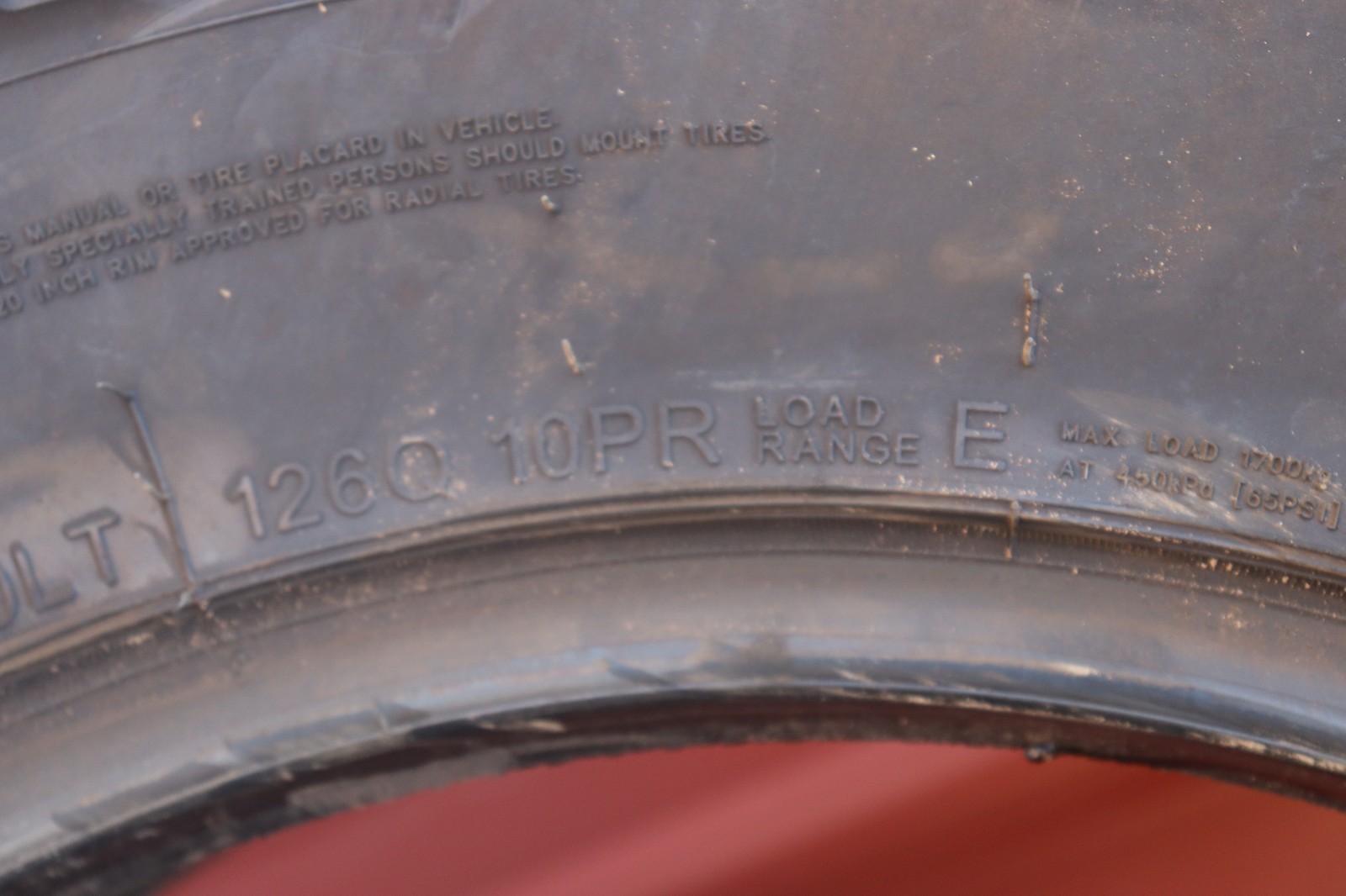 TIRE FURY COUNTRY HUNTER R/T 37X12.50 R20 LT 20″ 126Q