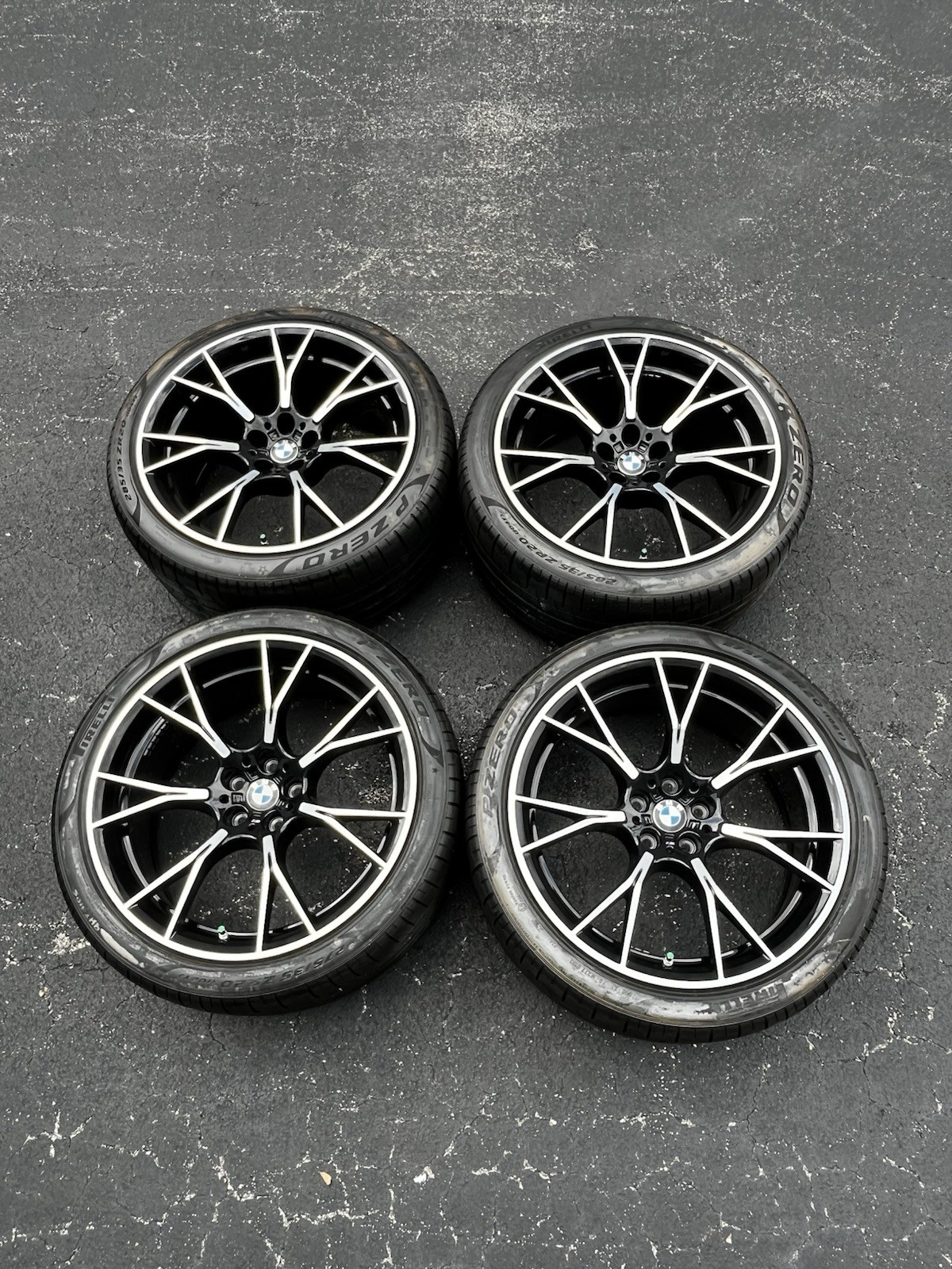 OEM 2023 BMW M5 Competition 20″ Wheels Pirelli P Zero PZ4 275/35 285/35 TMPS