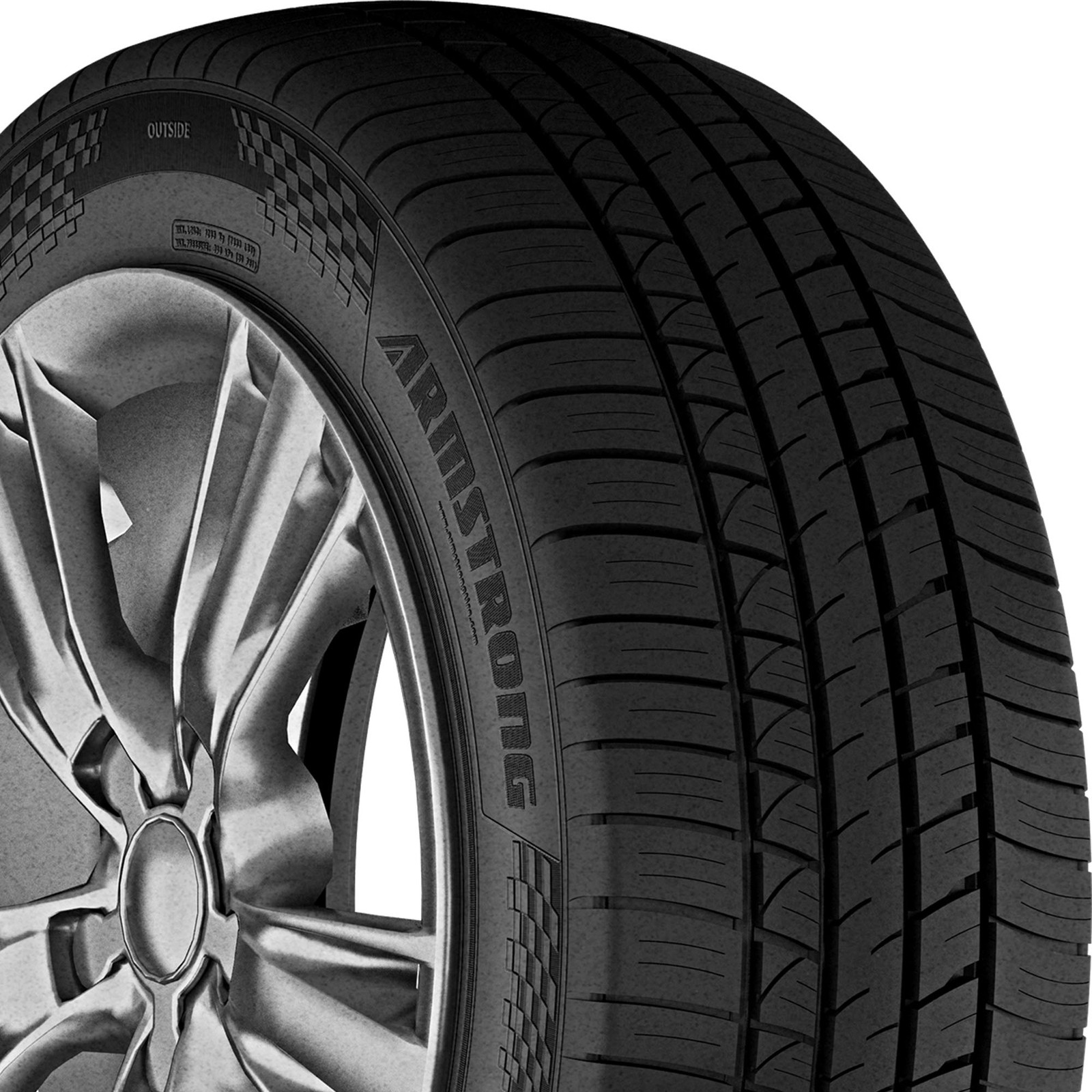 1 New Armstrong Tru-trac Su – 265/40r20 Tires 2654020 265 40 20