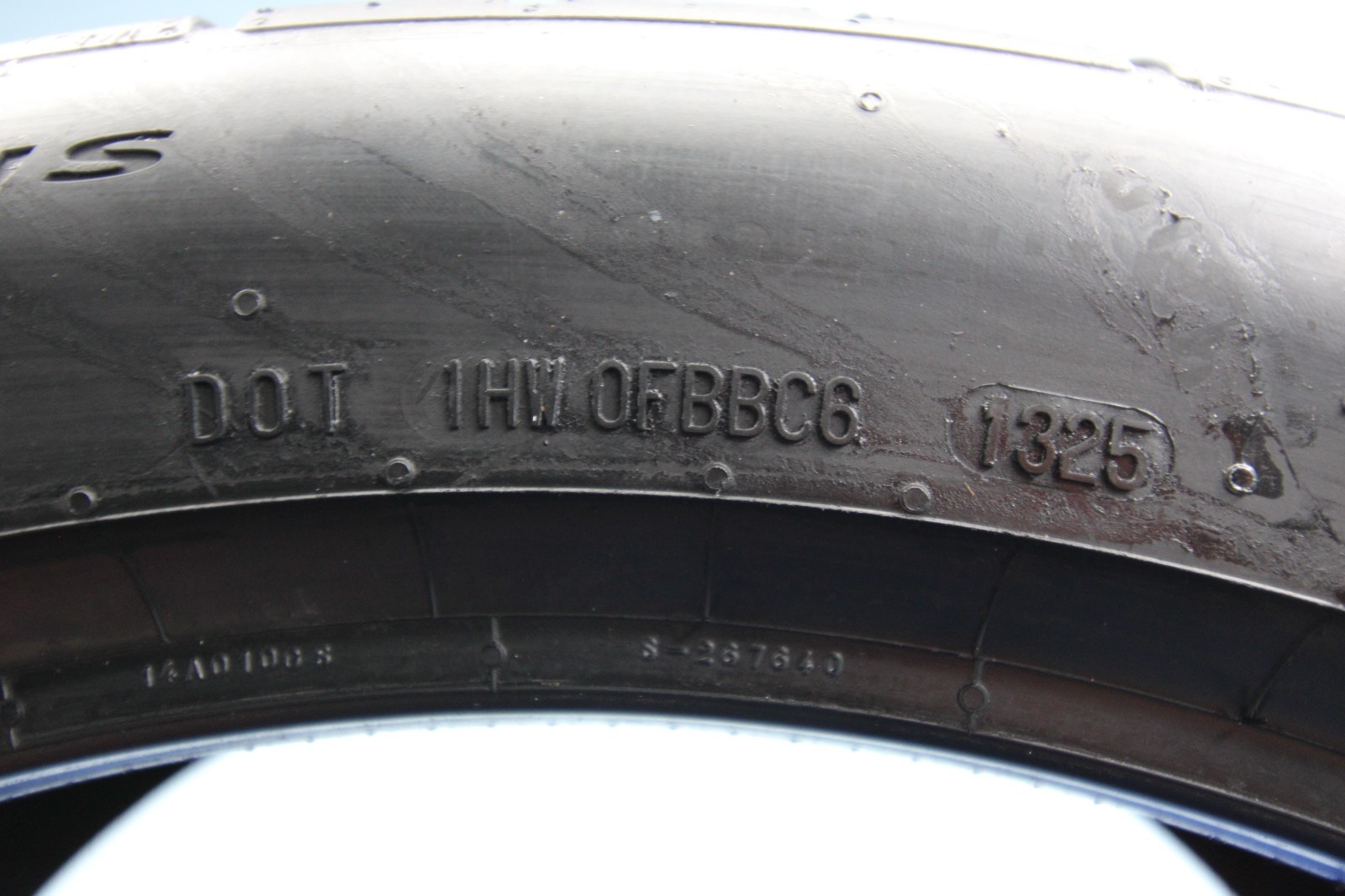 1 Used Continental ExtremeContact DWS 06 Plus 315/35ZR22 315/35/22 3153522 111Y