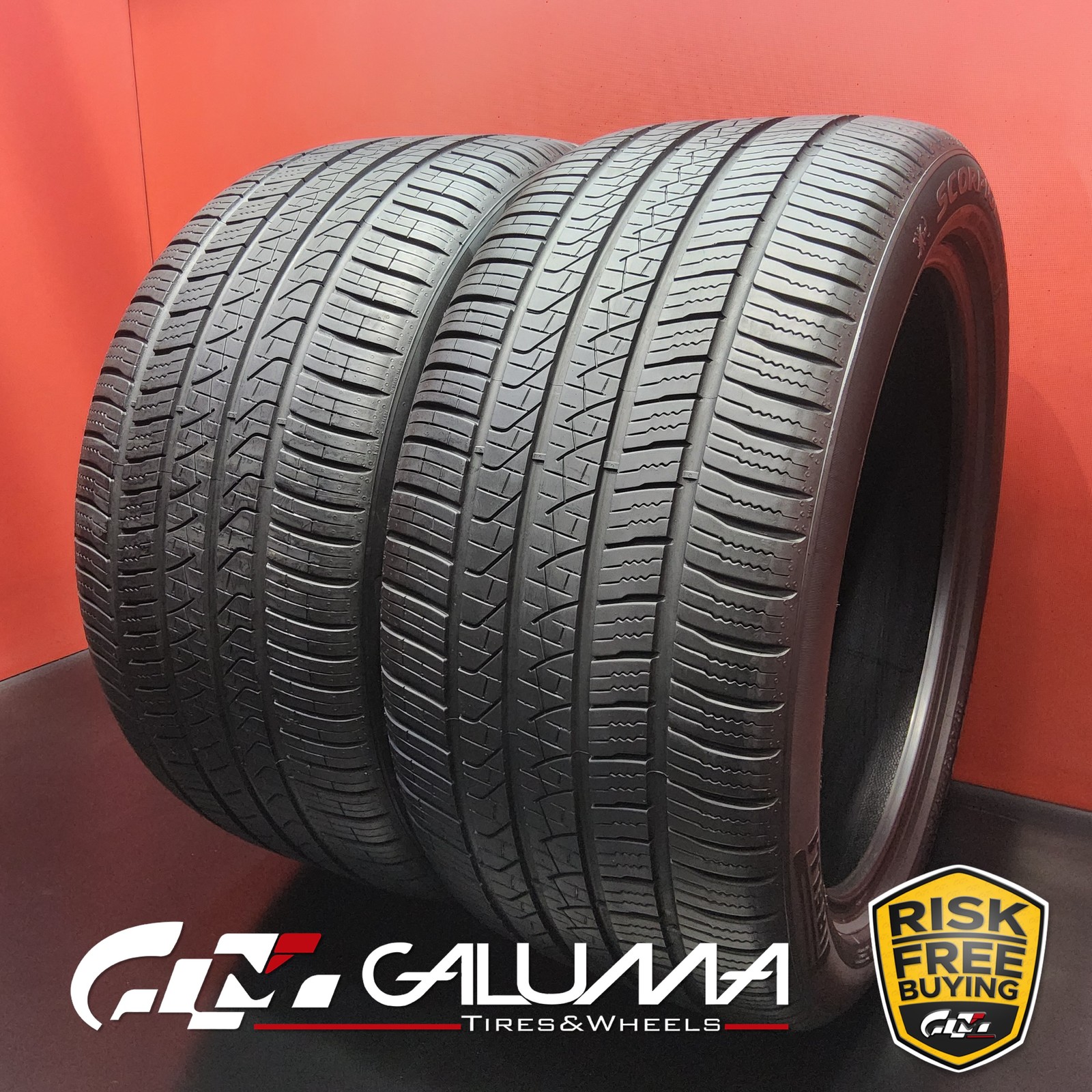 Set of 2 Tires Pirelli Scorpion Zero All season (MO) 315/40R21 315/40/21 #95890