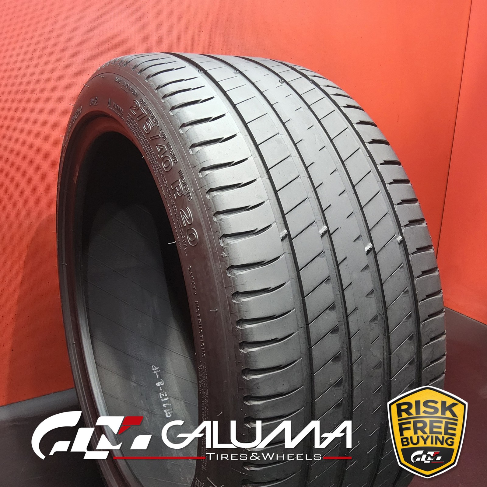 1 (One) Tire Michelin Latitude Sport 3 ZP Run Flat XL 275/40R20 275/40/20 #92213