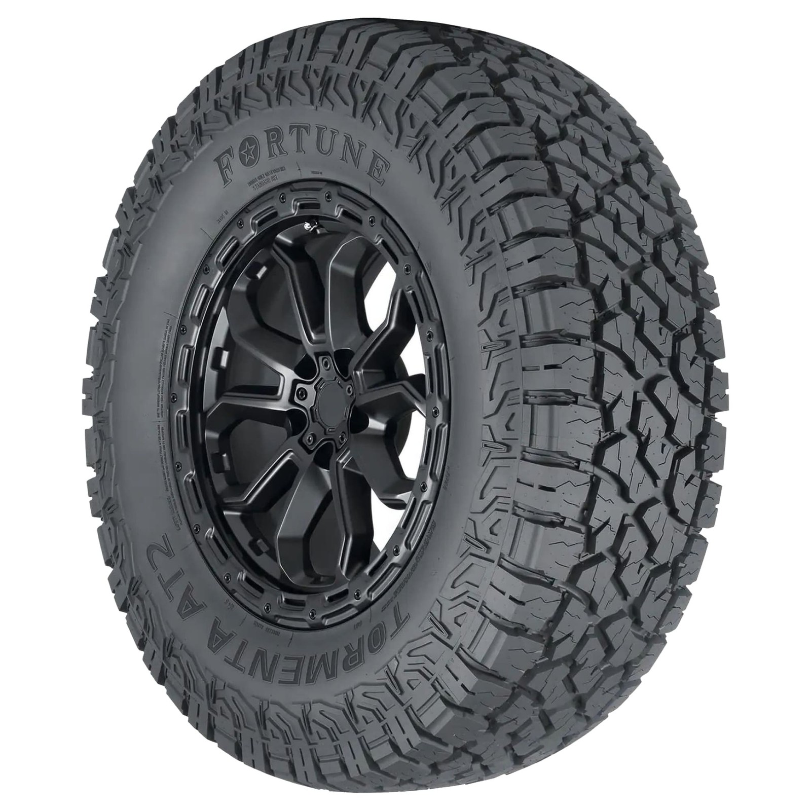 2 New Fortune Tormenta A/t2 – Lt35x12.50r20 Tires 35125020 35 12.50 20