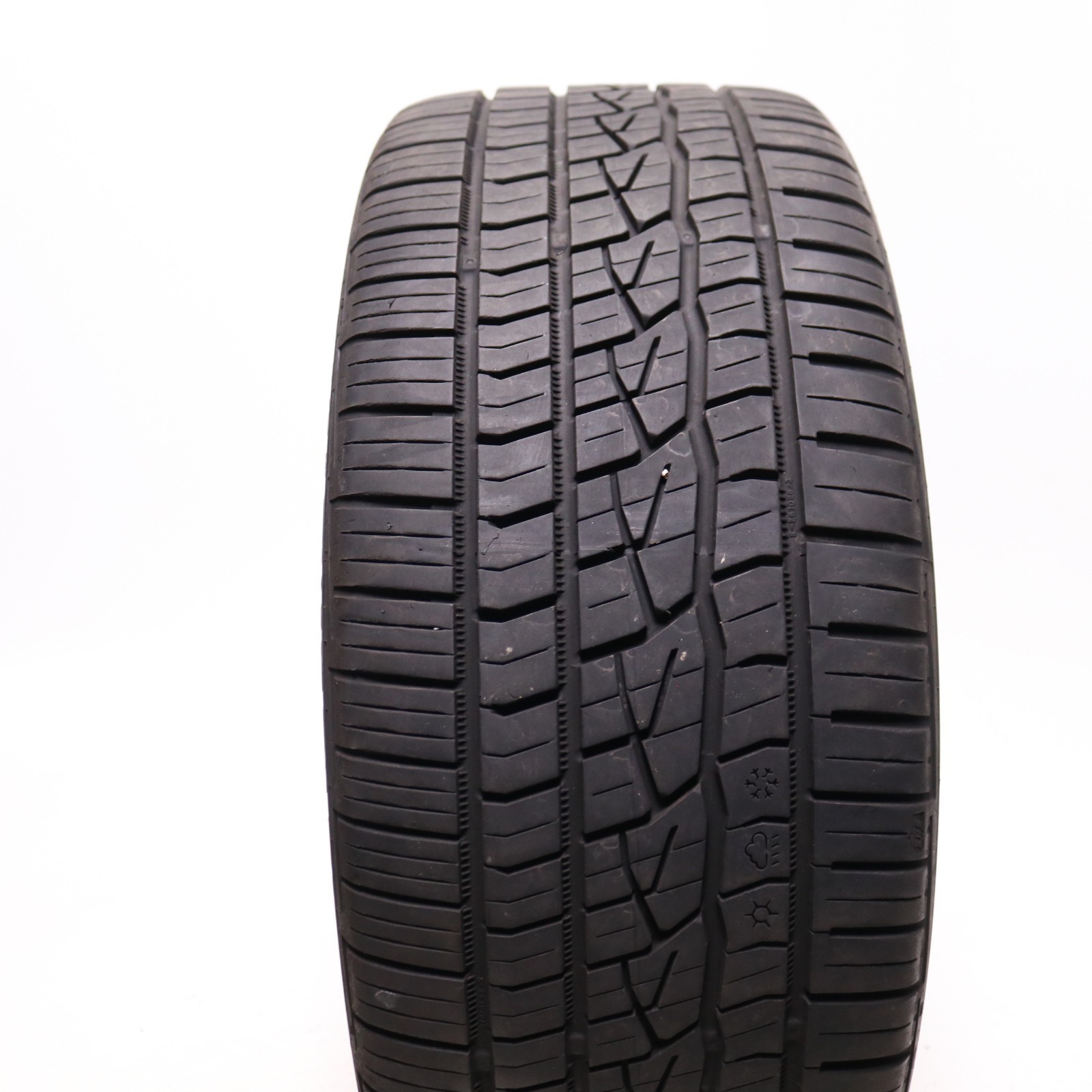 Set of 2 Used 245/40ZR19 Continental ControlContact Sport SRS Plus 98Y 7-7.5/32