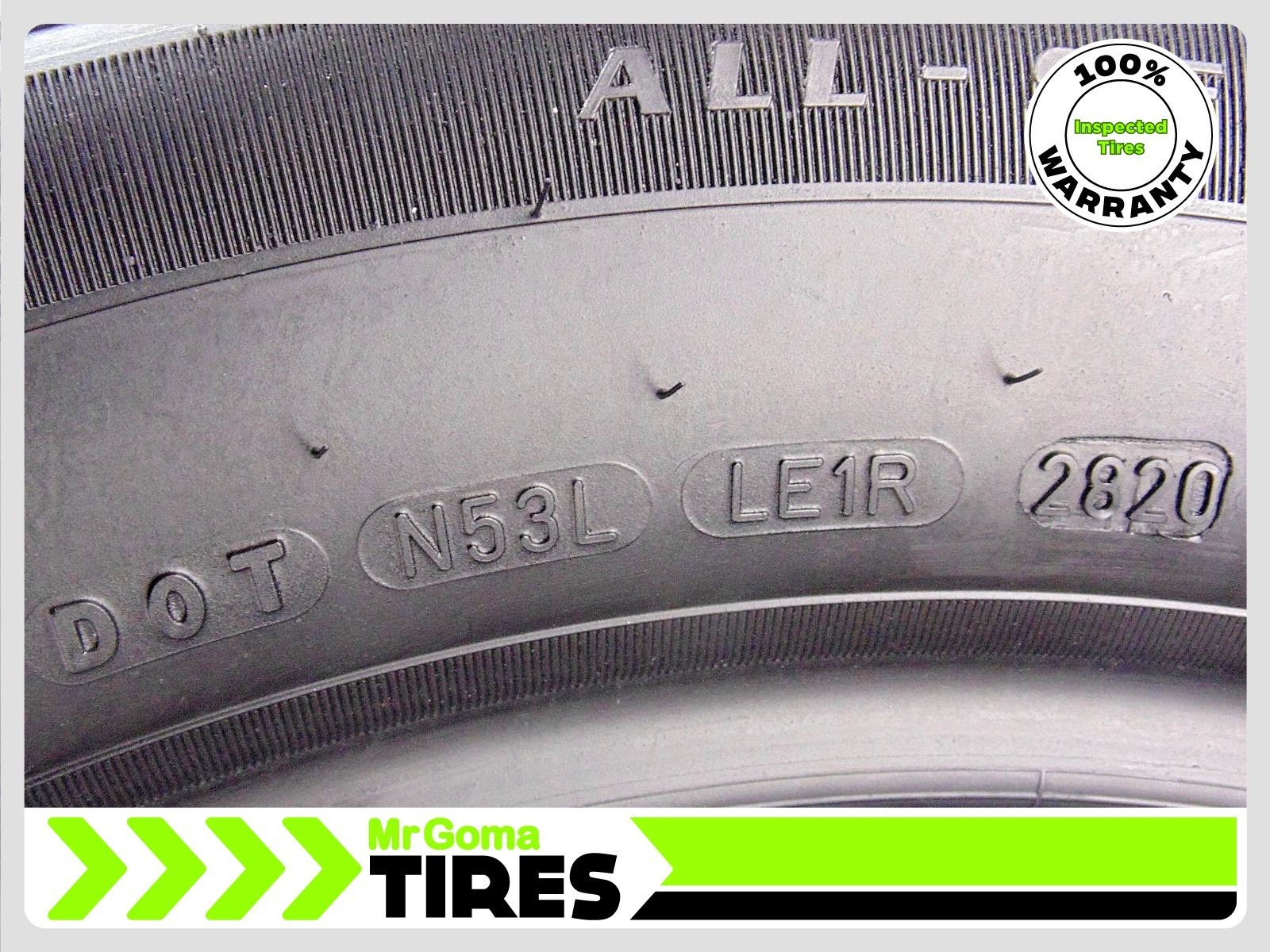 2 GOODYEAR EAGLE SPORT A/S AO AUDI 235/55R18 USED TIRE 8.7/32 TREAD 100H 2355518