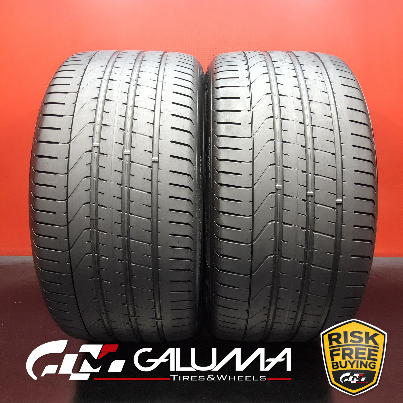 Set of 2 Tires Pirelli P Zero (N0) 315/30ZR22 315/30/22 3153022 No Patch #86800
