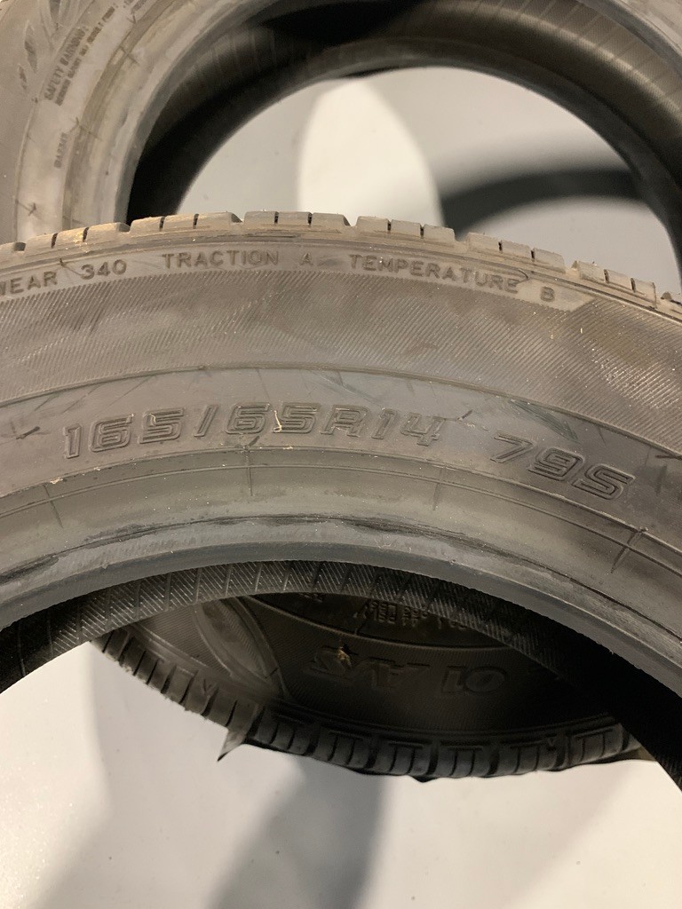 1 New 165 65 14 Dunlop Enasave 01 AS All Season Tire