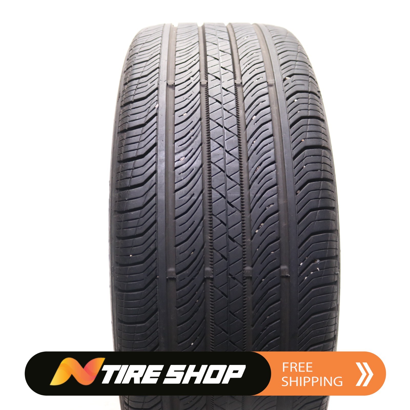 Set of 2 Used 235/50R18 Continental ProContact TX SSR MOE – 97H – 6.5-7/32
