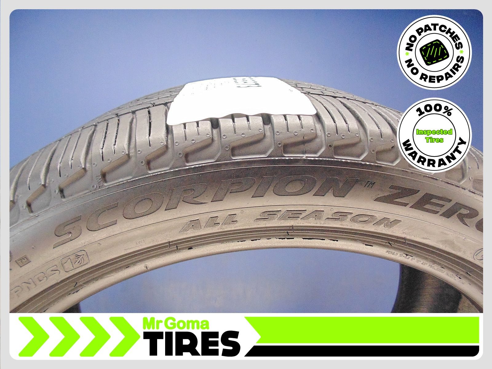 1 PIRELLI SCORPION ZERO A/S LR PNCS XL 275/40R22 USED TIRE 7.6/32 TREAD 2754022