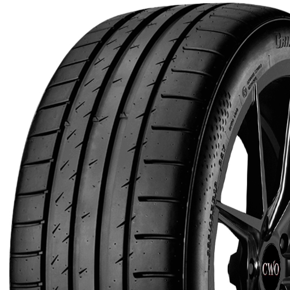 (QTY 4) 265/30ZR19 GripMax SureGrip Pro Sport 93Y XL Black Wall Tires
