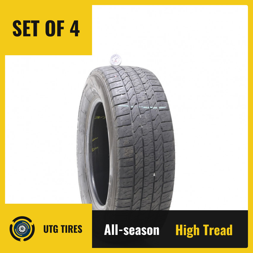 Set of (4) Used 245/65R17 Corsa Highway Terrain Plus 111T – 8-10/32