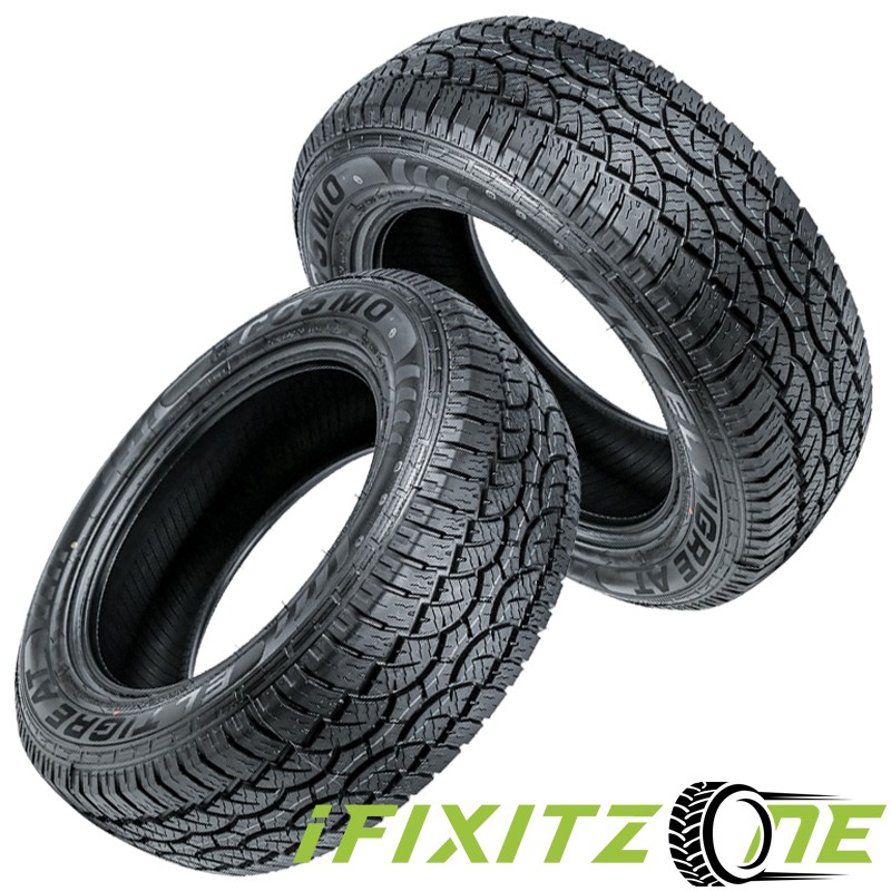4 Cosmo El Tigre AT 285/55R20 115T All Terrain 55000 Mi Warranty 540AB UTQG