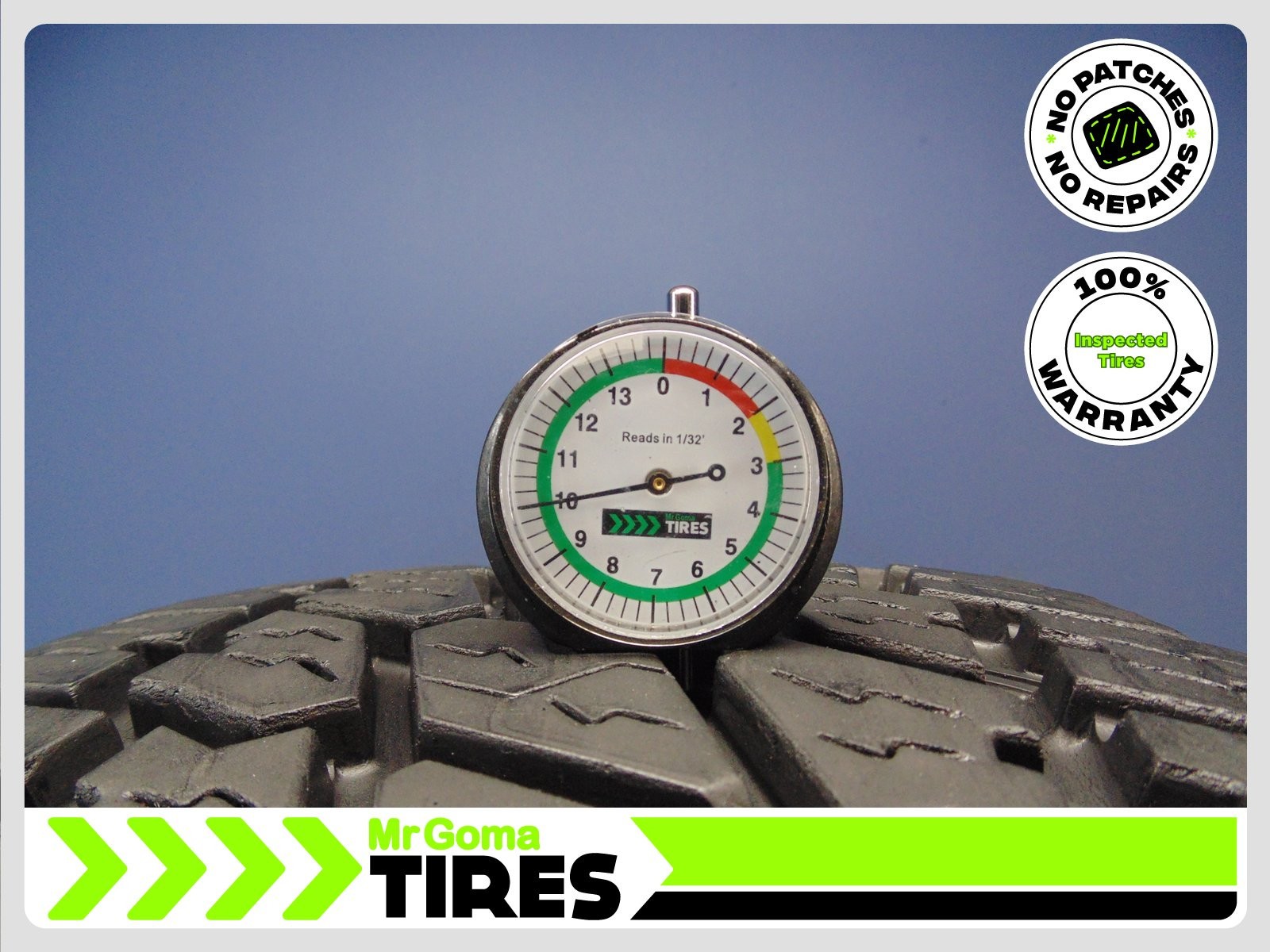 1 NITTO TERRA GRAPPLER G2 A/T LT265/65R18 USED TIRE 10/32 TREAD NO PATCH 2656518