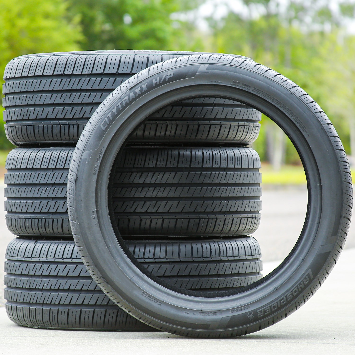 2 New Landspider Citytraxx H/P 245/45ZR20 103W XL AS A/S High Performance Tires