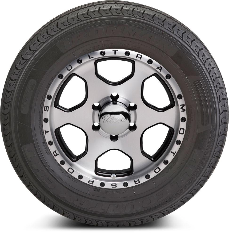 Set of 4 Ironman All Country CHT LT245/75R17/10 10-Ply 121R Tires 2457517 245 75