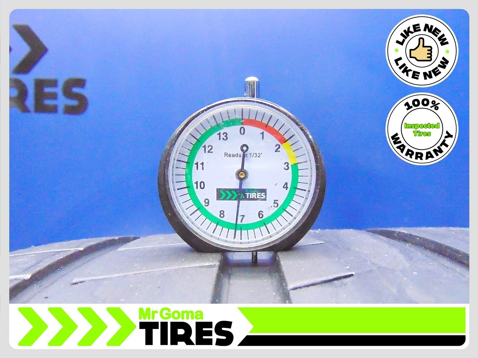 1 GOODYEAR EAGLE F1 ASYMMETRIC 3 NA0 XL 305/30ZR21 USED TIRES 7.3/32 Tread 104Y