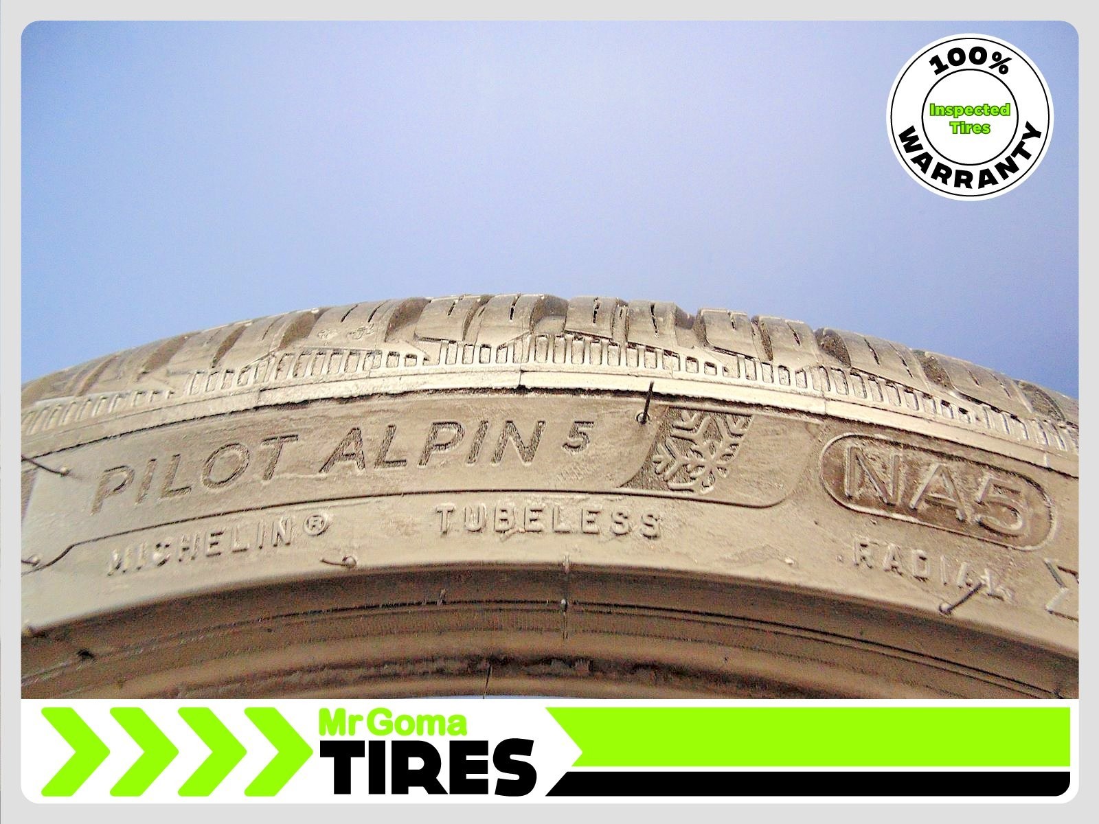 2 MICHELIN PILOT ALPIN 5 NA5 XL 305/30R21 USED TIRES 7.3/32 TREAD 104V 3053021
