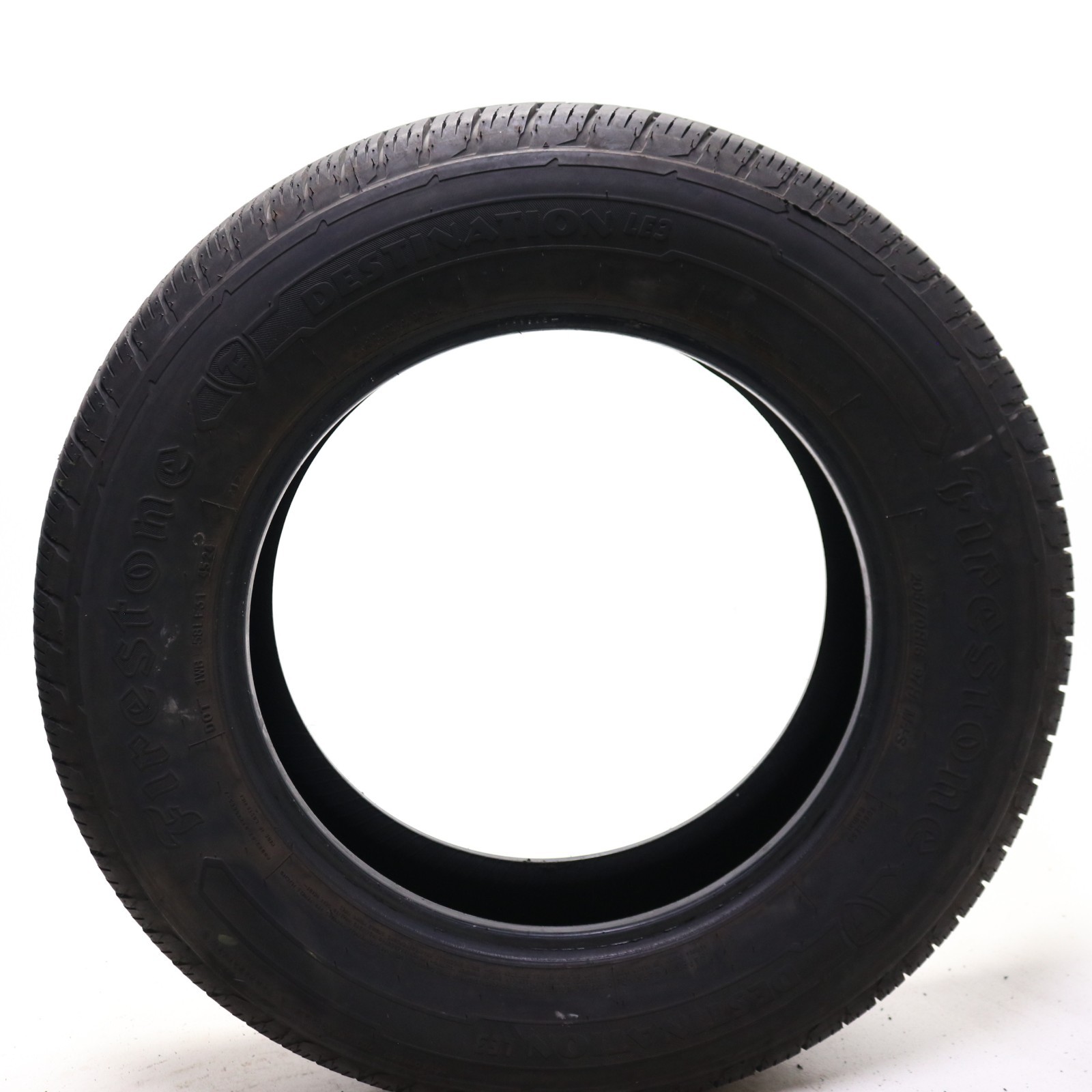 Set of 2 Used 205/70R16 Firestone Destination LE3 – 97H – 8.5/32