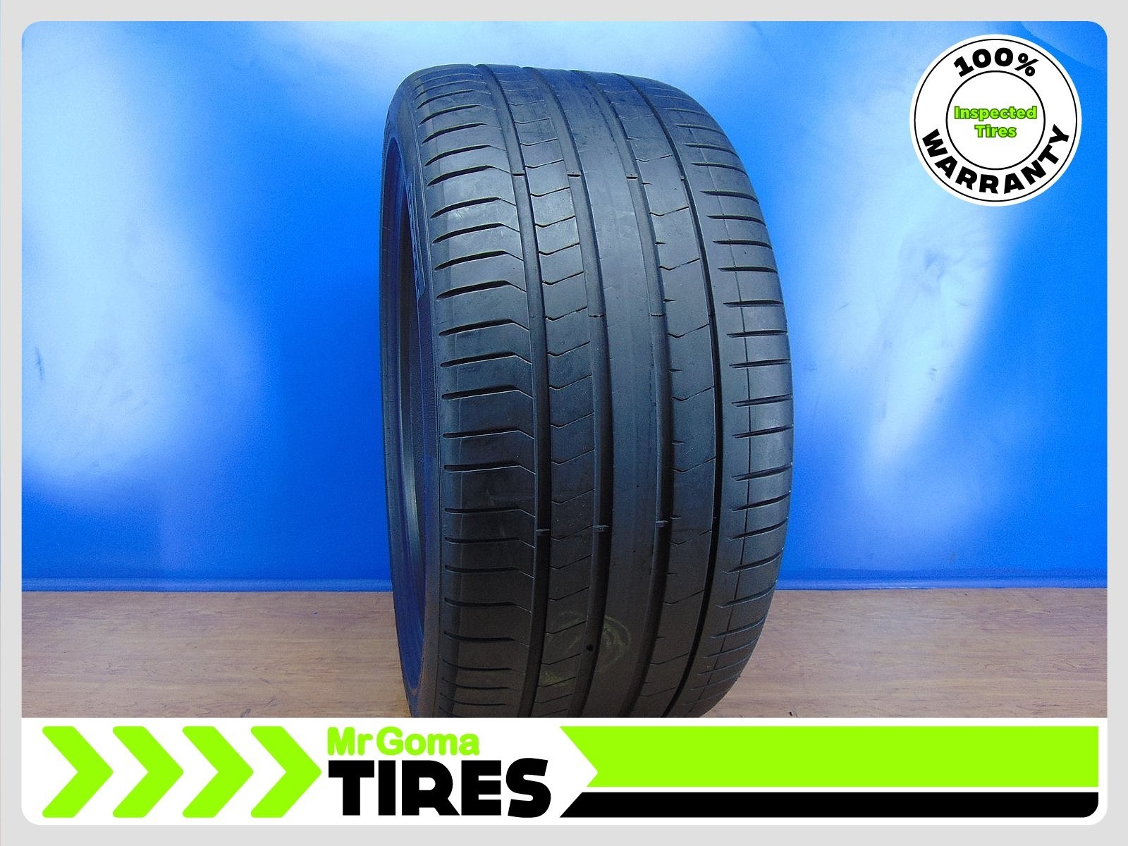1 PIRELLI P ZERO TM PZ4 RSC RFT XL 315/35R21 USED TIRE 6.9/32 TREAD 111Y 3153521