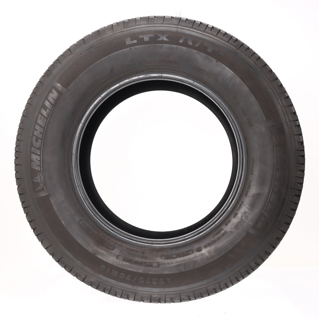 Set of (4) Used LT 275/70R18 Michelin LTX A/T2 125/122S – 9.5-11/32 (19G9F)