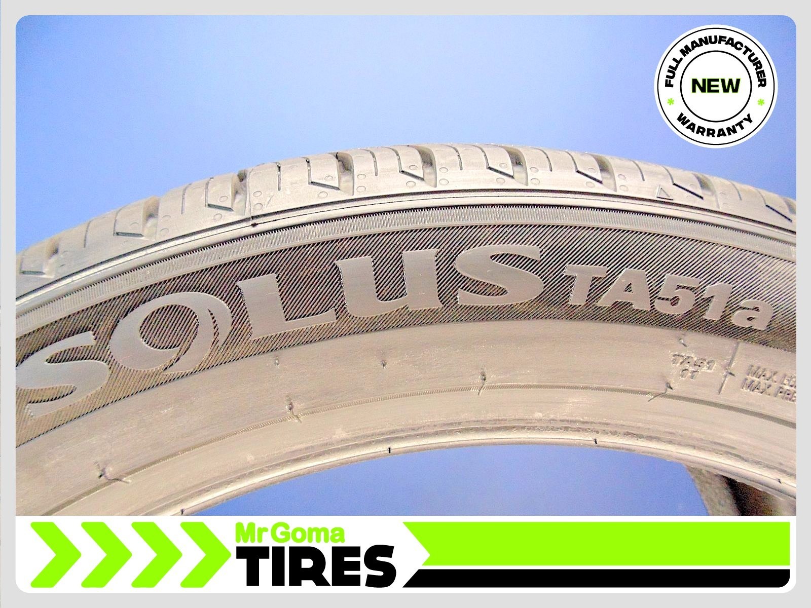 SET OF 4 BRAND NEW KUMHO SOLUS TA51A XL 245/40R18 TIRES 97V 2454018