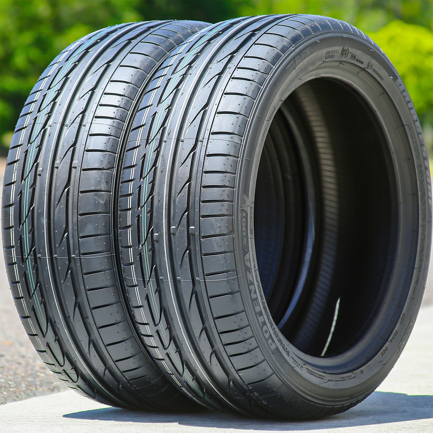 2 Tires Bridgestone Potenza S001 RFT 275/40R19 101Y (BMW) Performance Run Flat
