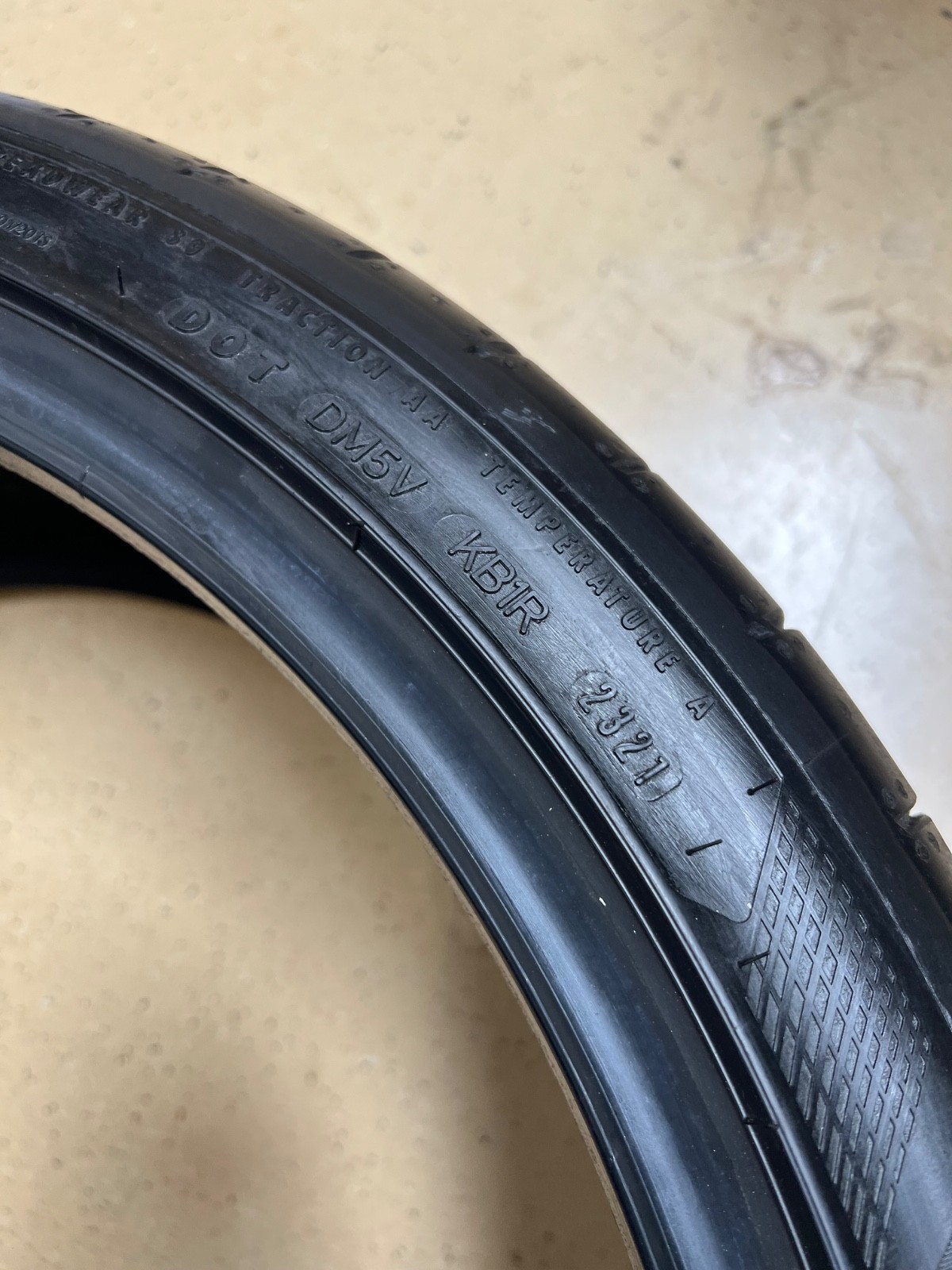 2 – NO REPAIRS 255/35ZR20 XL (97Y) Goodyear Eagle F1 SuperSport R (N0) – 7112