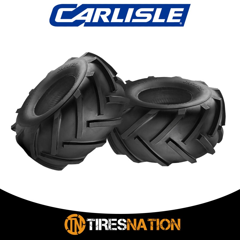 (1) New Carlisle Super Lug 14X4.50-6/2 Tires