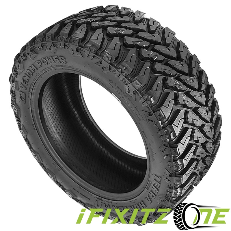 1 Venom Power Terra Hunter M/T 275/55R20 120/117Q Mud Tires [ Load E, 10 PLY ]